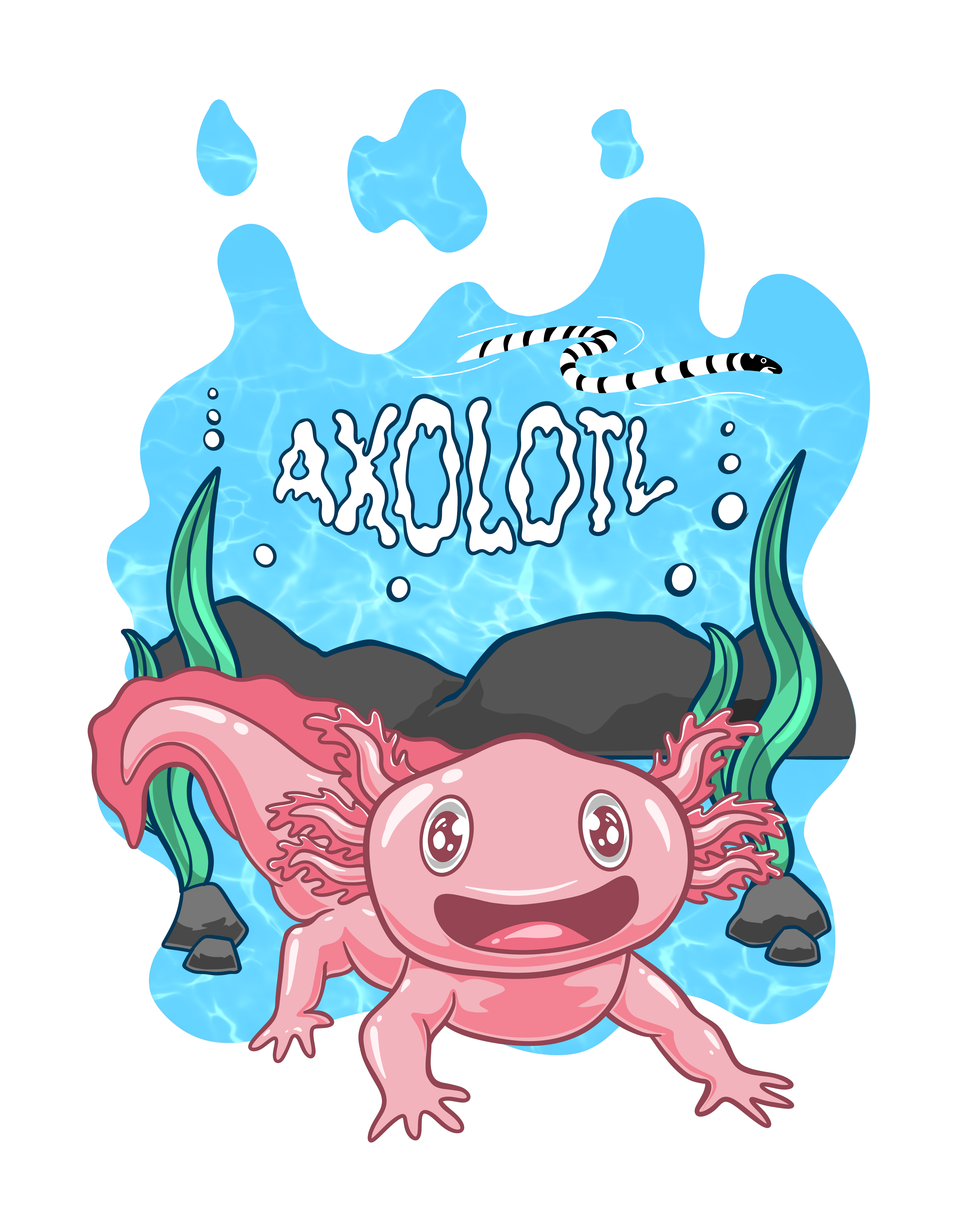 Axolotl Sweatshirt