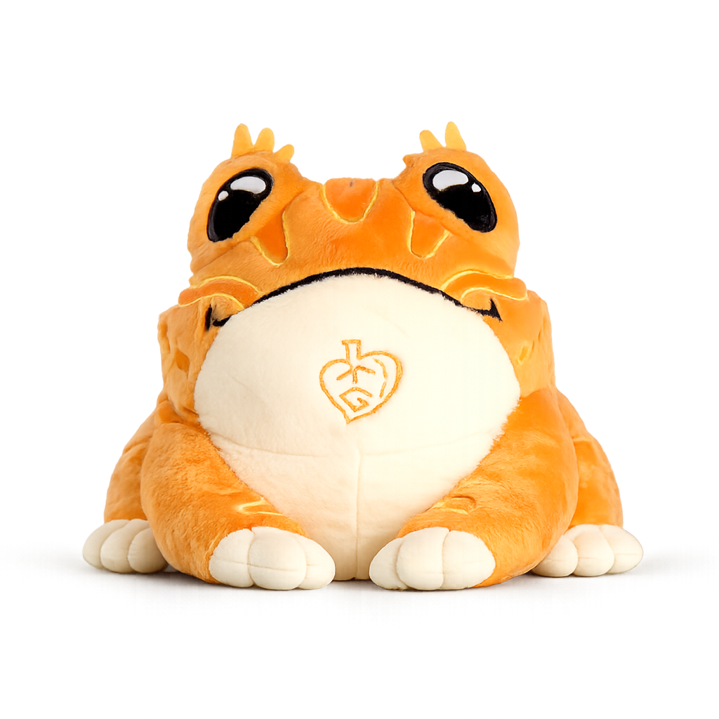 Gumbo the Pacman Frog Plushie