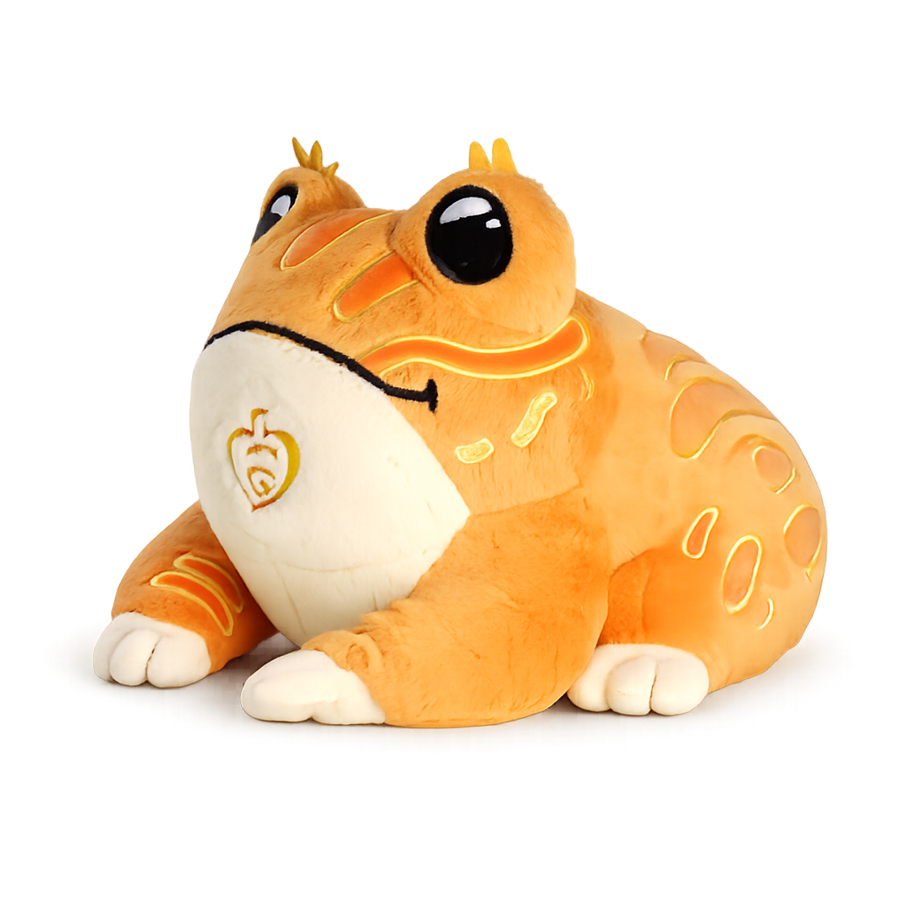 Gumbo the Pacman Frog Plushie